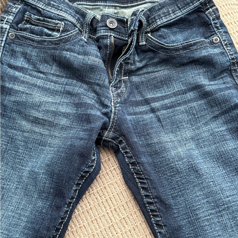 BKE Blue Bootcut Jeans with Classic Indigo Wash